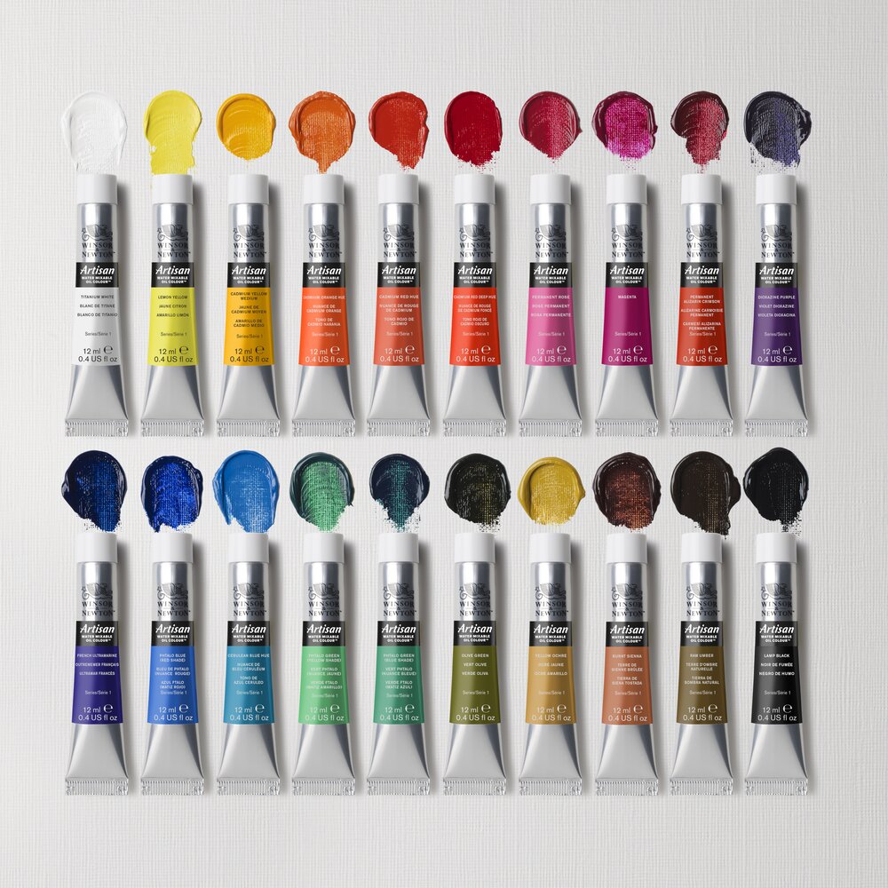 Winsor & Newton Artisan Water Mixable Oil Colour Set 20×12 ml