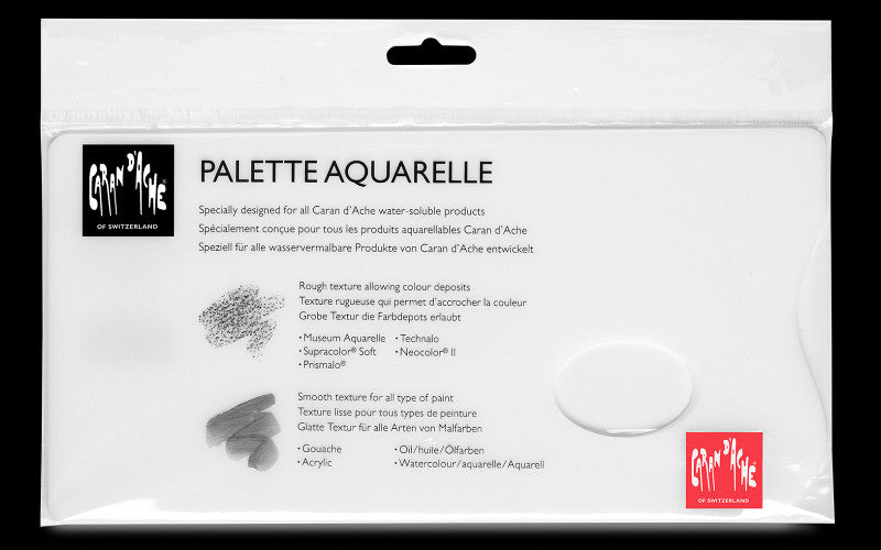 Palett Plexiglass Caran d´ache 26x13cm