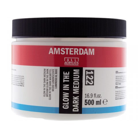 Amsterdam Glow in the dark medium gel 500 ml