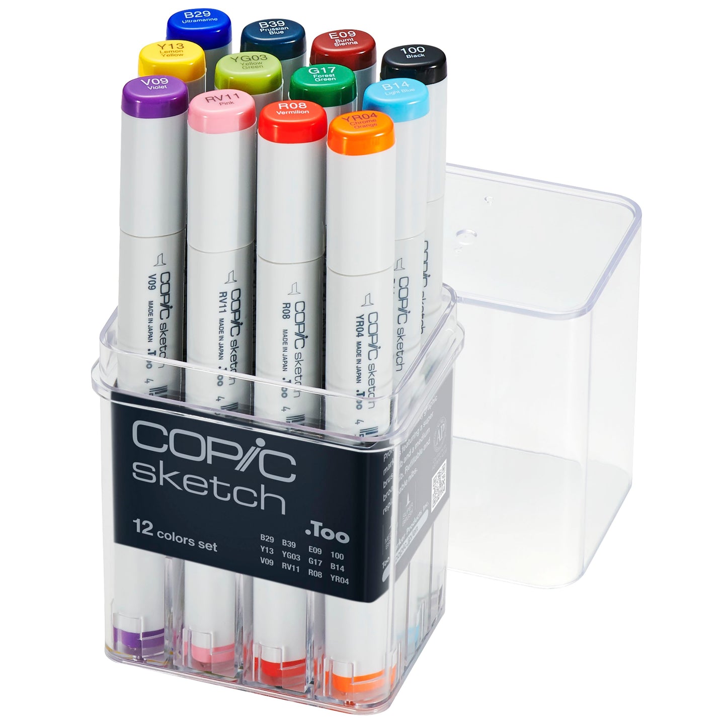 Copic Sketch Set 12 Basi