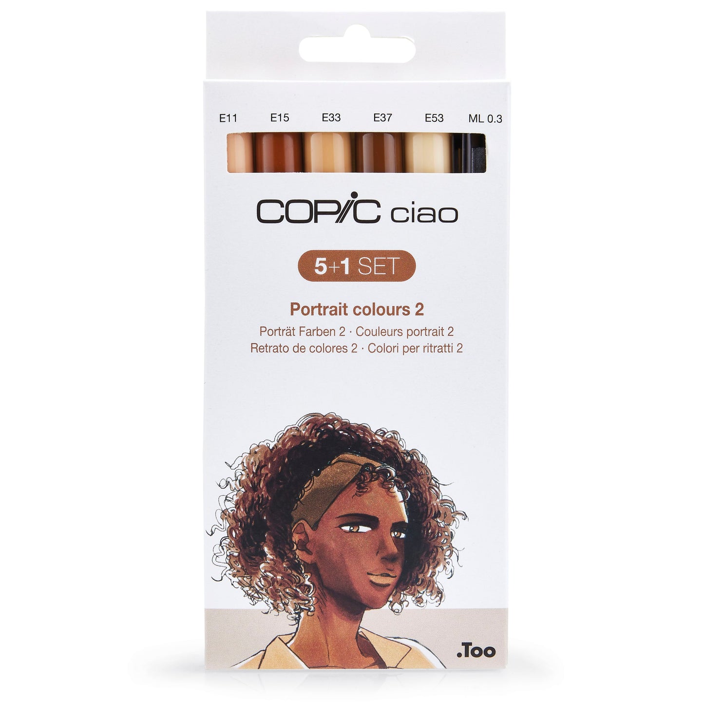 Copic Ciao 5+1 Set Porträtt 1