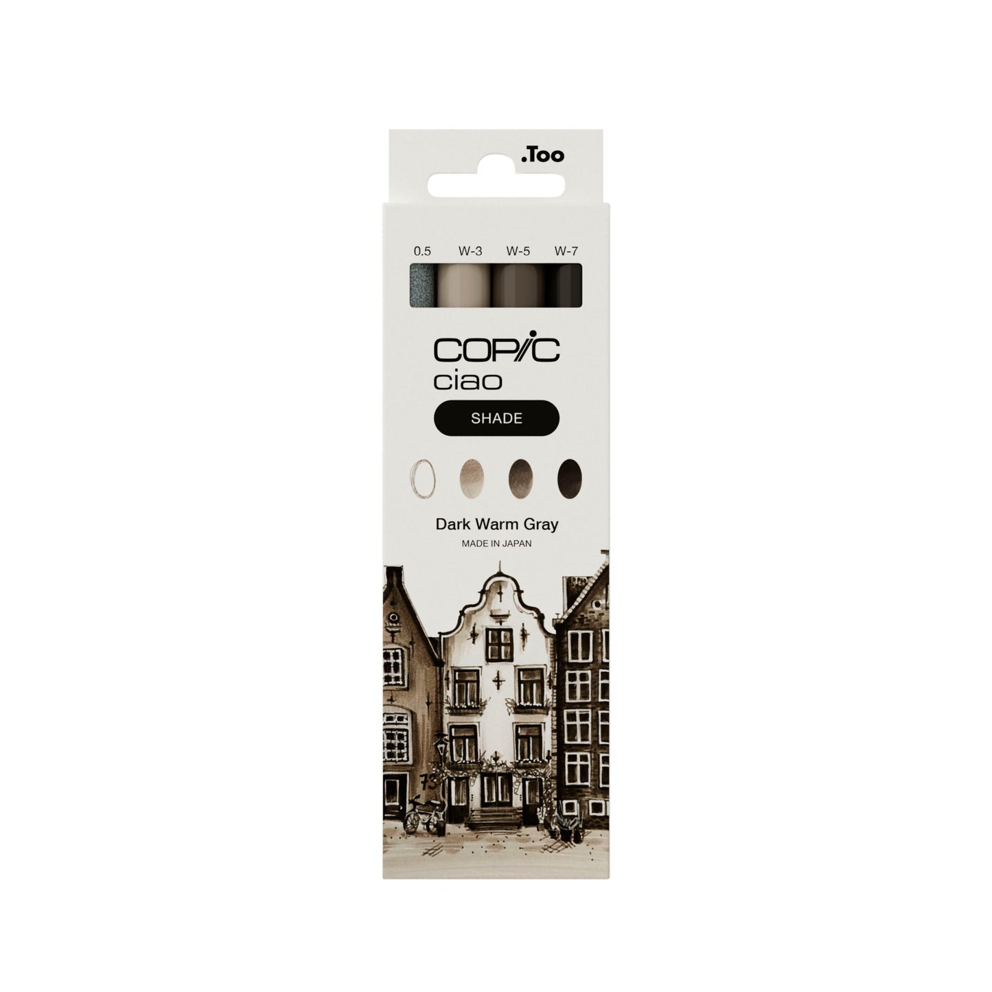 "Copic Ciao "SHADE" Set, Dark Warm Gray"