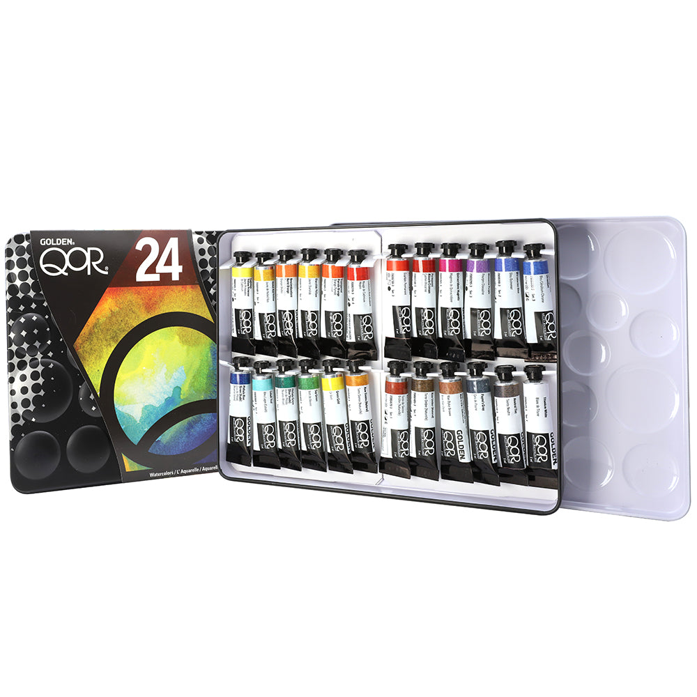 QoR Artist Watercolors 24 Color Set 24×5 ml