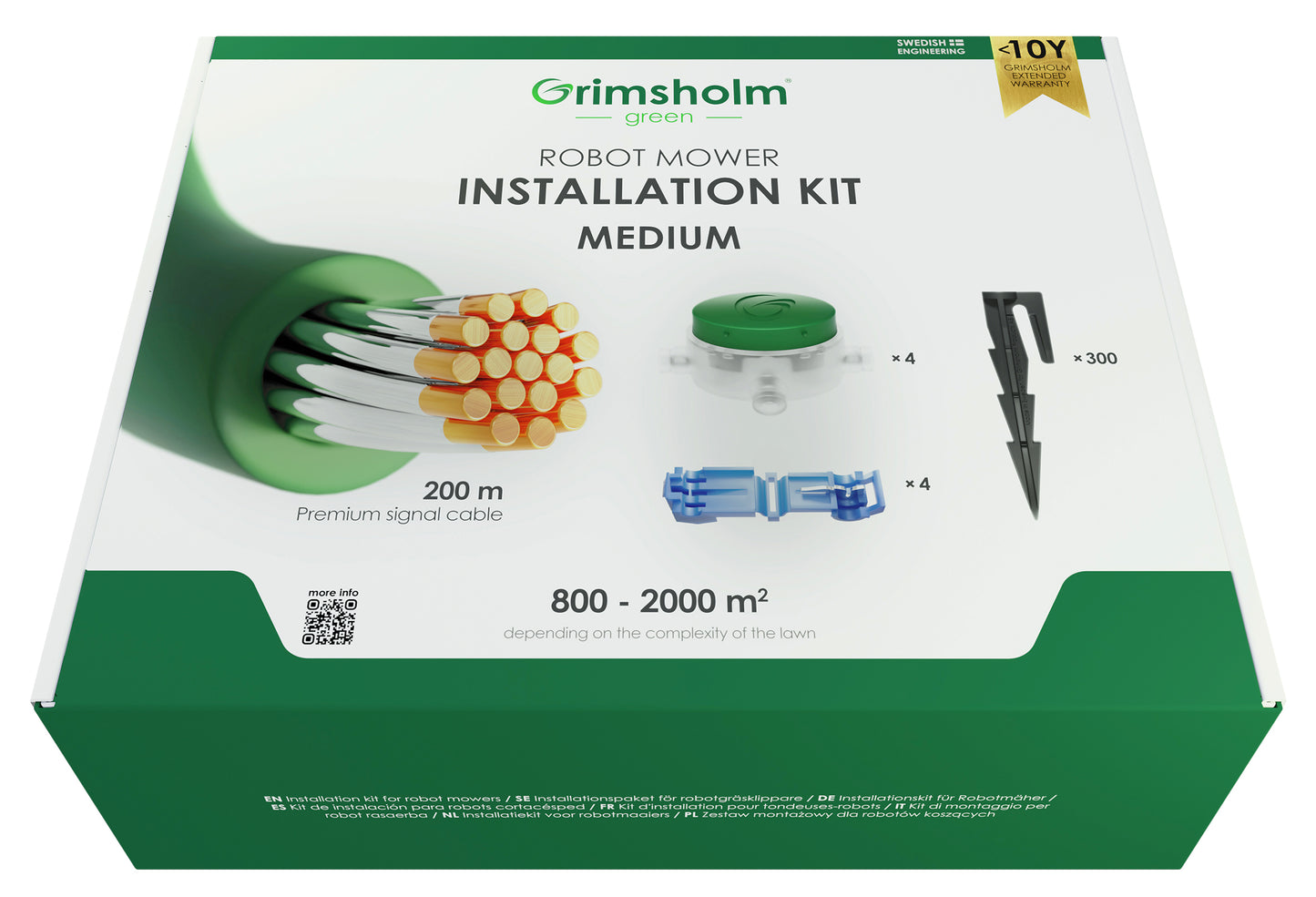 Installationspaket M (200m)