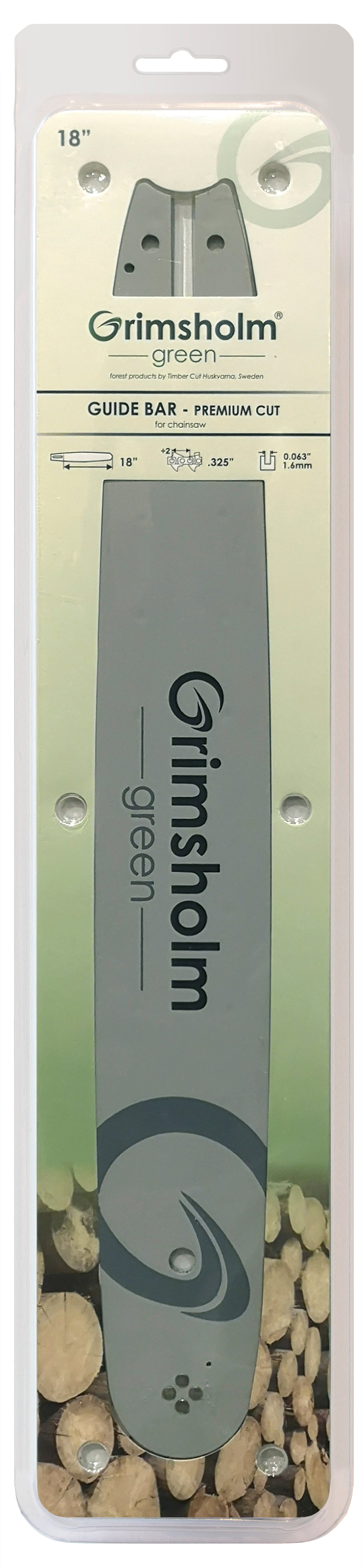 Motorsågssvärd Premium Cut 18" .325" .063"/1.6mm (för Stihl)
