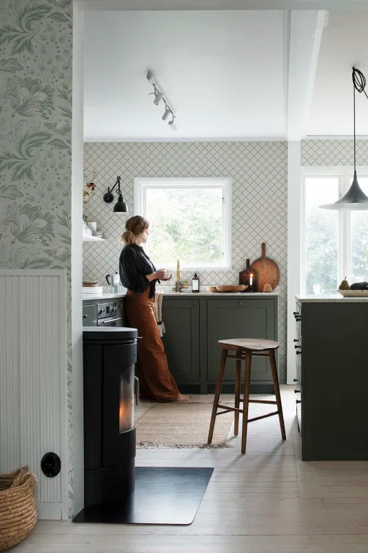 Sandberg Trellis, Forest Green - S10304
