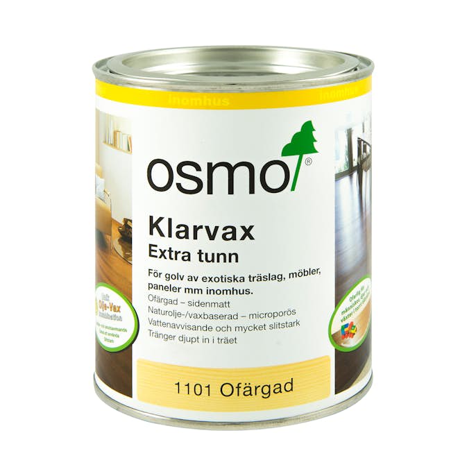 Osmo Klarvax 1101 ofärgad – burk