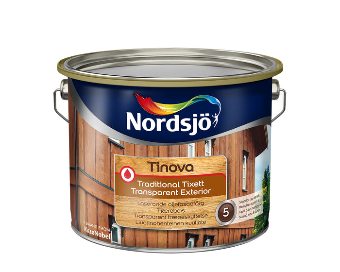 Nordsjö Tinova Traditional Tixett Transparent Exterior 9L