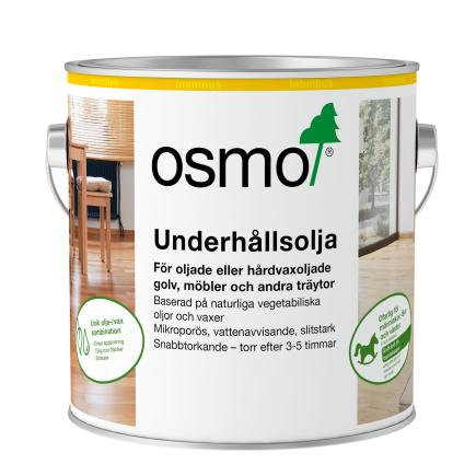 Osmo Underhållsolja 3440 Vit sidenmatt – Osmo Underhållsolja burk