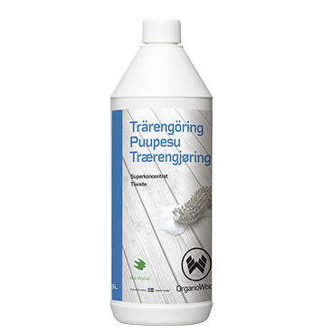 OrganoWood Trärengöring förpackning