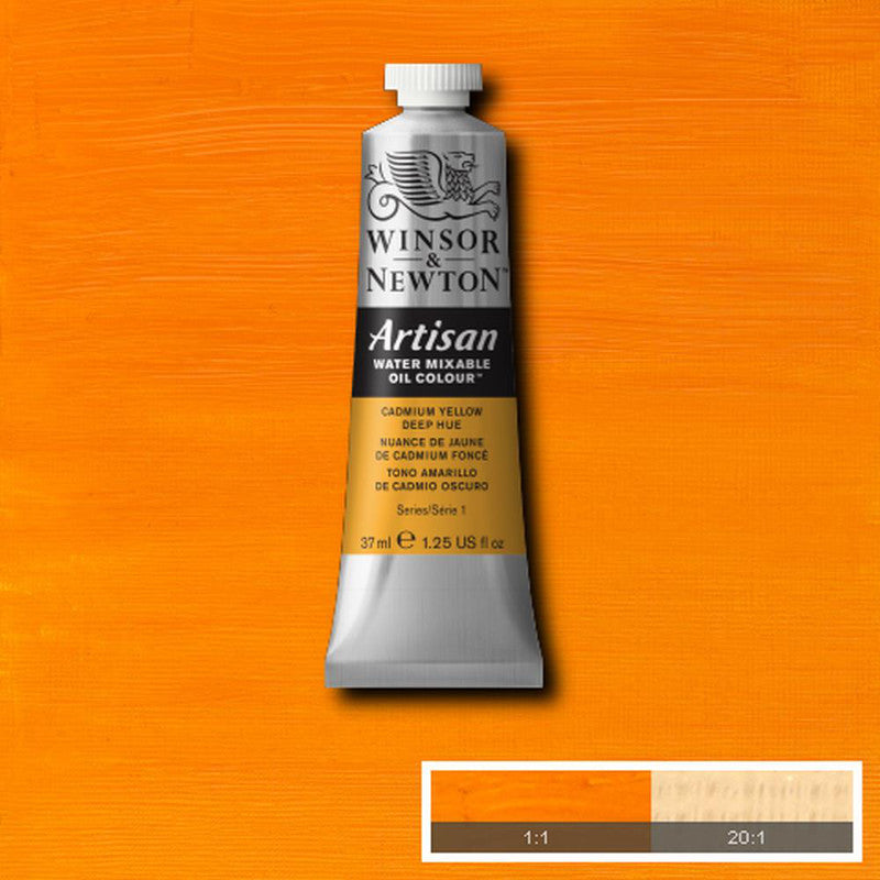 Winsor & Newton Artisan Oljefärg (vattenlöslig) 37 ml – 115 – Cadmium Yellow Deep Hue