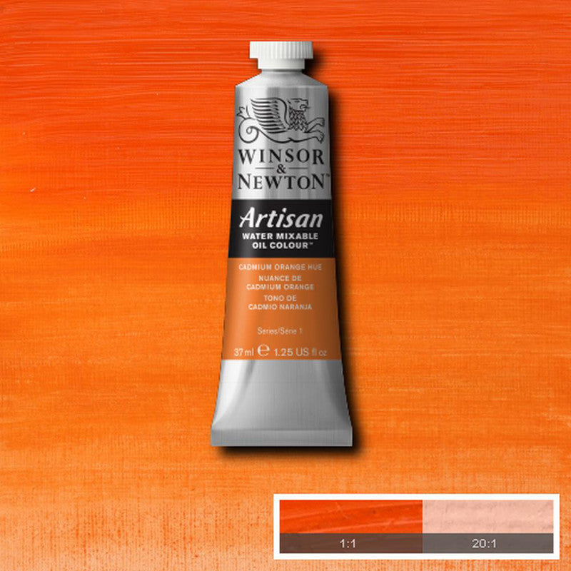 Winsor & Newton Artisan Oljefärg (vattenlöslig) 37 ml – 090 – Cadmium Orange Hue