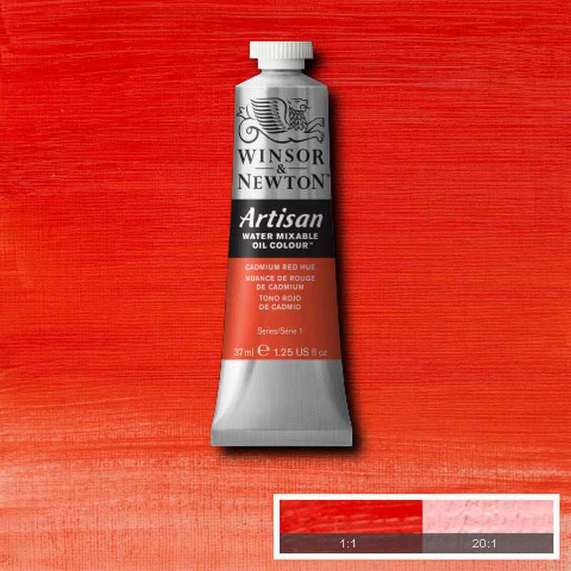 Winsor & Newton Artisan Oljefärg (vattenlöslig) 37 ml – 095 – Cadmium Red Hue