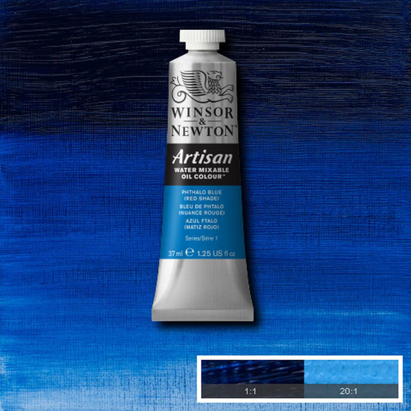 Winsor & Newton Artisan Oljefärg (vattenlöslig) 37 ml – 514 – Phthalo Blue (Red Shade)