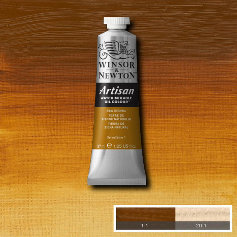 Winsor & Newton Artisan Oljefärg (vattenlöslig) 37 ml – 552 – Raw Sienna