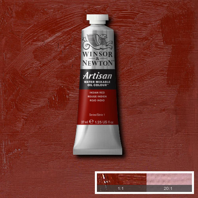 Winsor & Newton Artisan Oljefärg (vattenlöslig) 37 ml – 317 – Indian Red