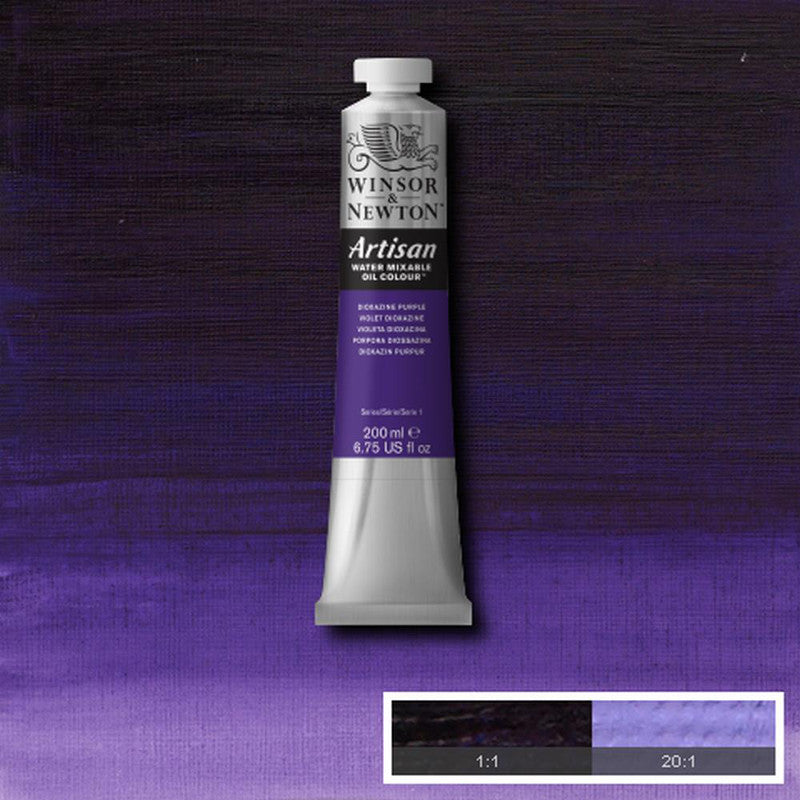 Winsor & Newton Artisan Oljefärg (vattenlöslig) 200 ml – 229 Dioxazine Purple