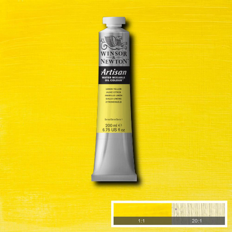 Winsor & Newton Artisan Oljefärg (vattenlöslig) 200 ml – 346 Lemon Yellow