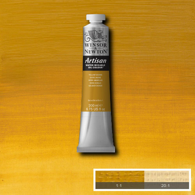 Winsor & Newton Artisan Oljefärg (vattenlöslig) 200 ml – 744 Yellow Ochre