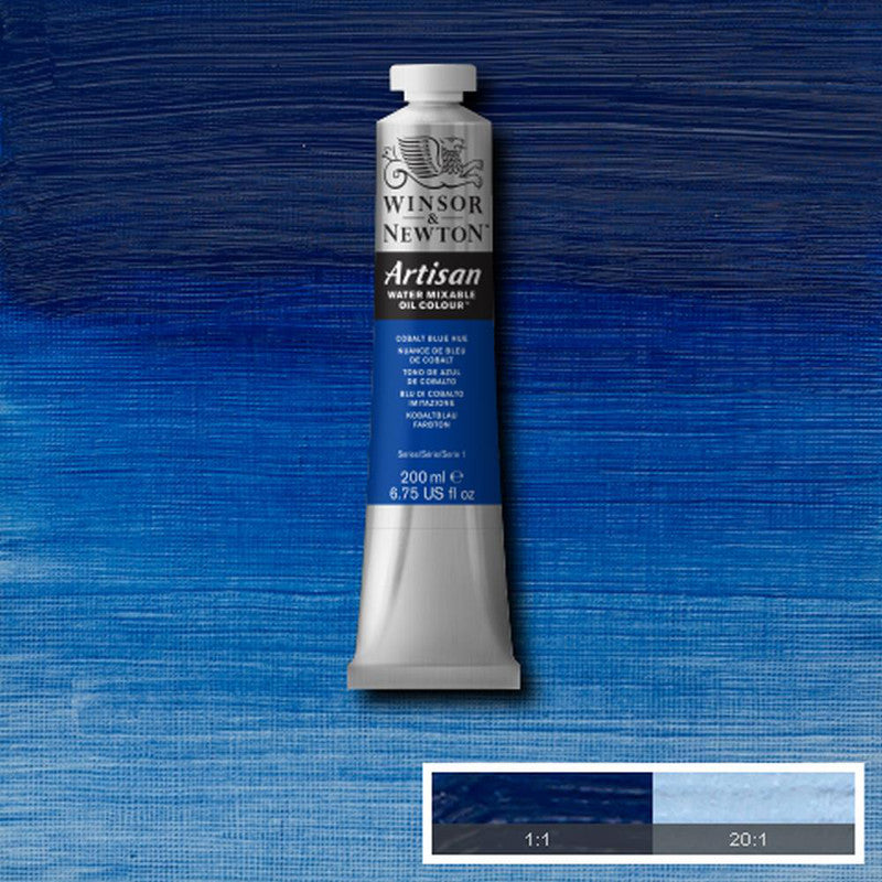 Winsor & Newton Artisan Oljefärg (vattenlöslig) 200 ml – 179 Cobalt Blue Hue