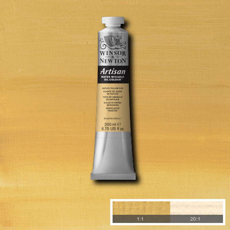 Winsor & Newton Artisan Oljefärg (vattenlöslig) 200 ml – 422 Naples Yellow Hue