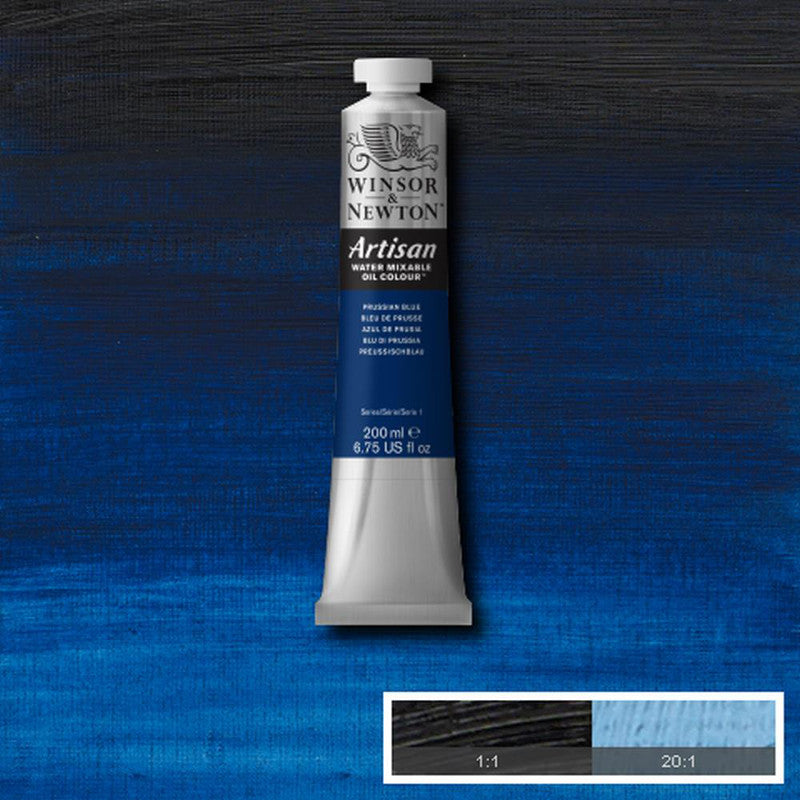 Winsor & Newton Artisan Oljefärg (vattenlöslig) 200 ml – 538 Prussian Blue