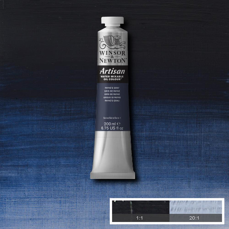 Winsor & Newton Artisan Oljefärg (vattenlöslig) 200 ml – 465 Payne’s Gray