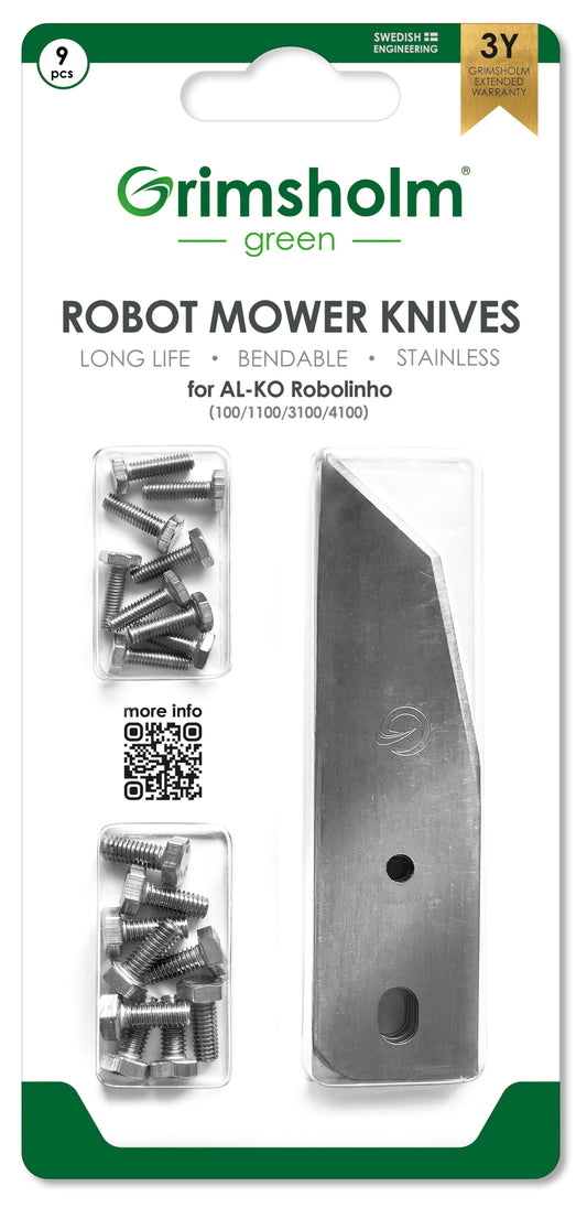 Knivar till AL-KO Robolinho  (100, 1100...), 9-pack