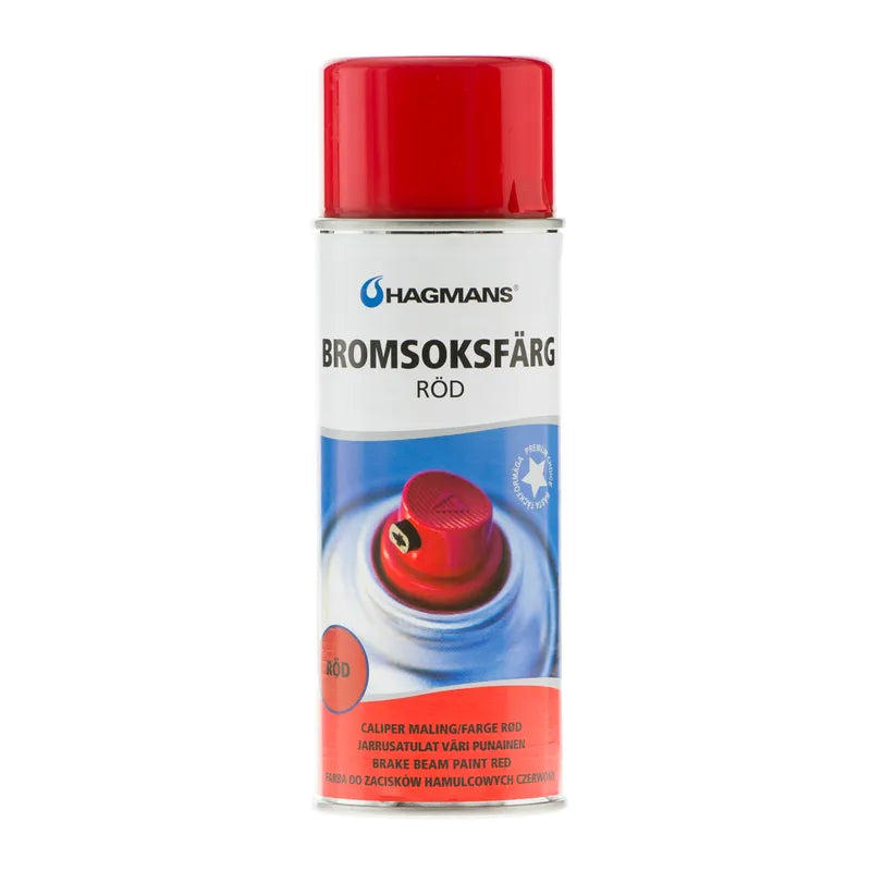 Hagmans Bromsoksfärg Röd 400 ML