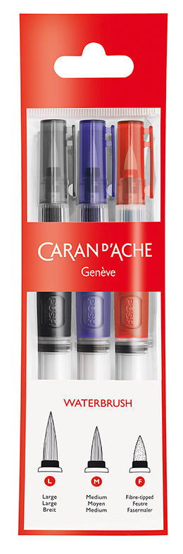 Penselpenna Caran d´Ache Set 3 tomma penselpennor