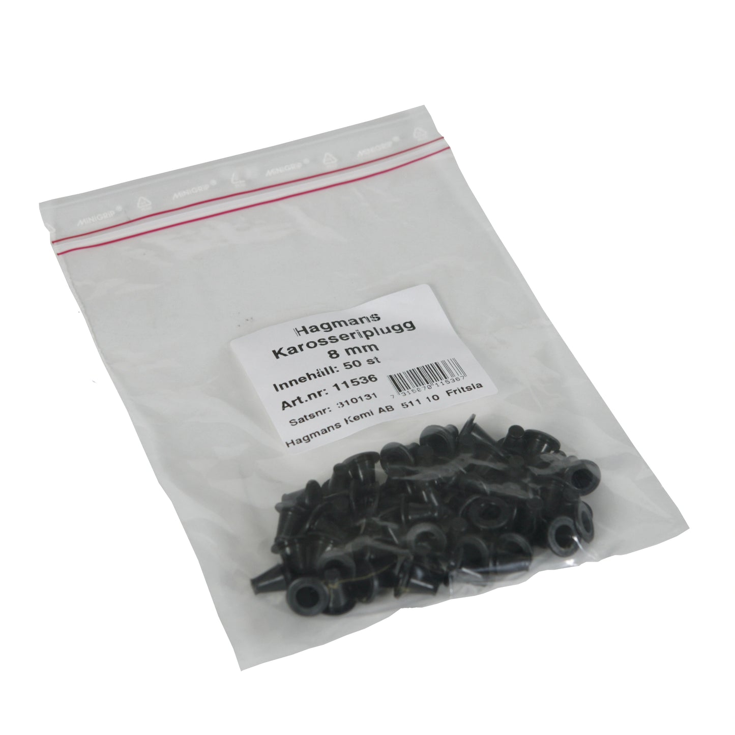 Carosol Karossplugg 8/13 mm 50-pack
