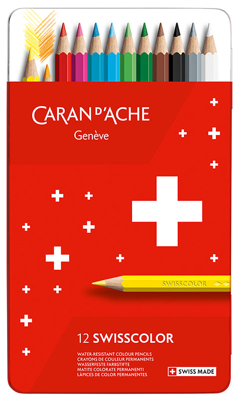 Färgpennset Caran d'Ache Swisscolor