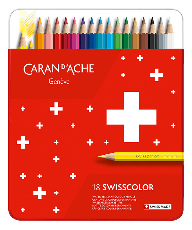 Färgpennset Caran d'Ache Swisscolor