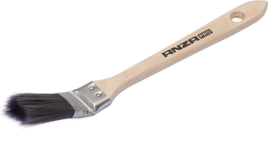 Anza Pro Classic Allround Vinkelpensel Trä Kort 25 mm
