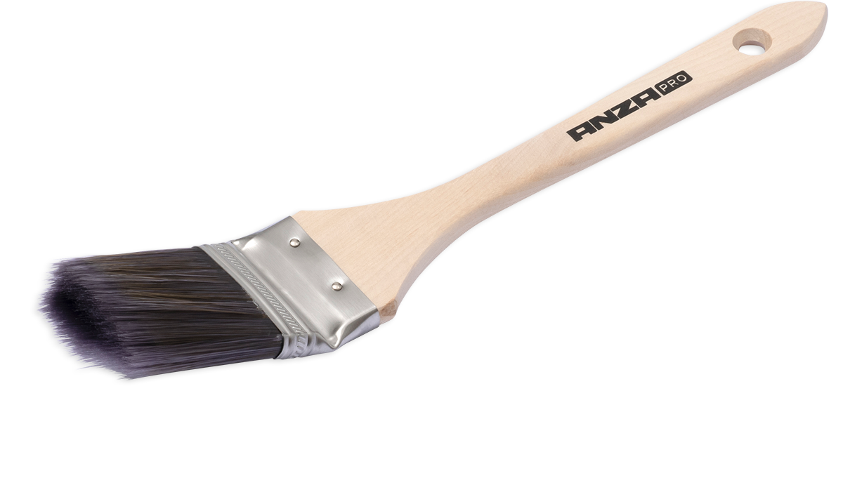 Anza Pro Classic Allround Vinkelpensel Trä Kort 50 mm