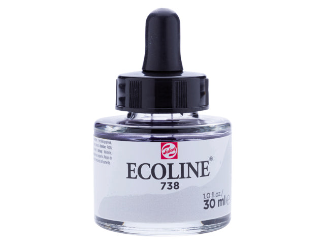 Ecoline akvarellfärg / färgtusch 30 ml - 738 Cold Grey Light