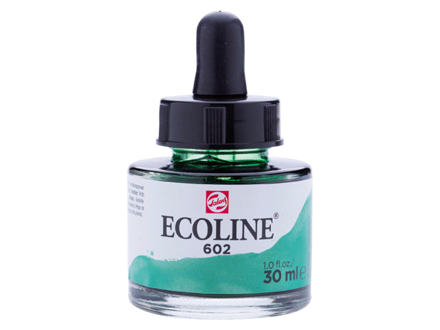 Ecoline akvarellfärg / färgtusch 30 ml - 602 Deep Green