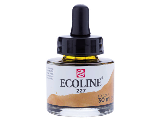 Ecoline akvarellfärg / färgtusch 30 ml - 227 Yellow Ochre