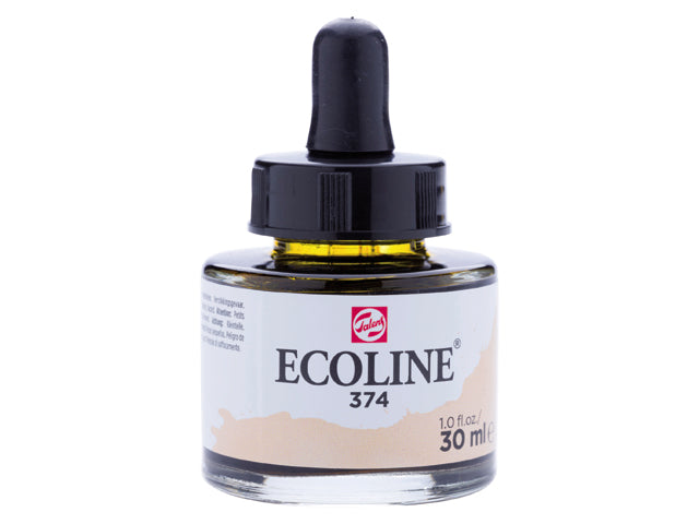 Ecoline akvarellfärg / färgtusch 30 ml - 374 Pink Beige