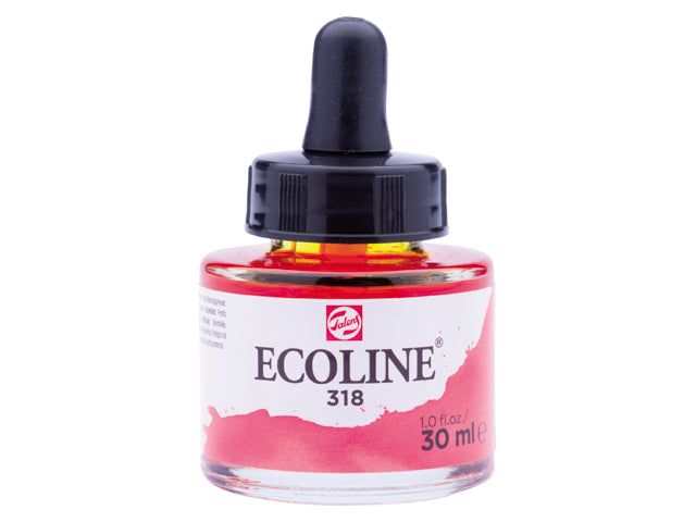 Ecoline akvarellfärg / färgtusch 30 ml - 318 Carmine