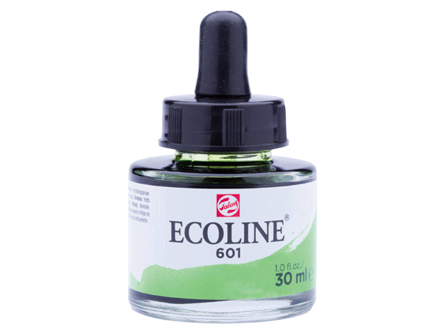 Ecoline akvarellfärg / färgtusch 30 ml - 601 Light Green