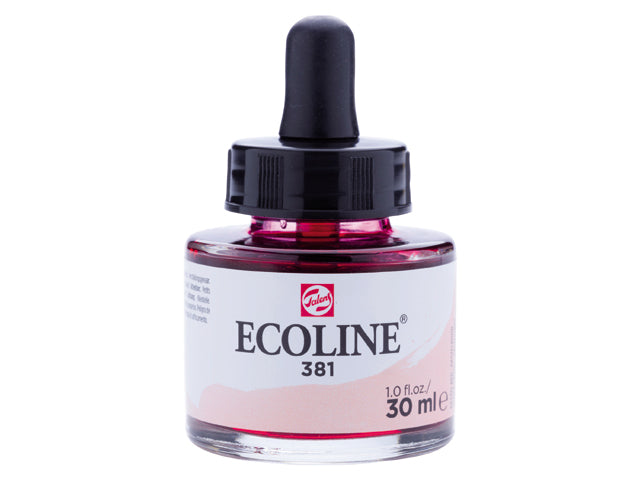 Ecoline akvarellfärg / färgtusch 30 ml - 381 Pastel Red