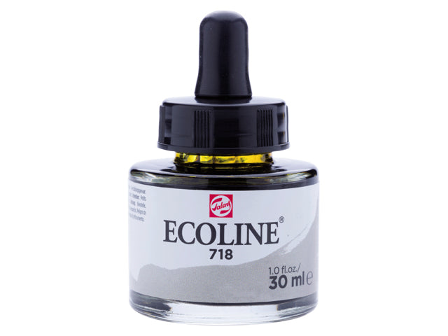 Ecoline akvarellfärg / färgtusch 30 ml - 718 Warm Grey
