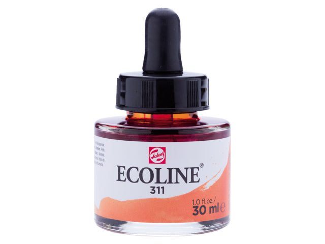 Ecoline akvarellfärg / färgtusch 30 ml - 311 Vermilion