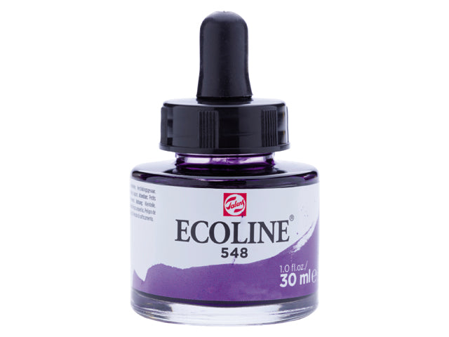 Ecoline akvarellfärg / färgtusch 30 ml - 548 Blue Violet