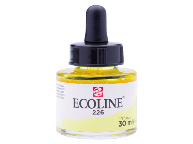 Ecoline akvarellfärg / färgtusch 30 ml - 226 Pastel Yellow
