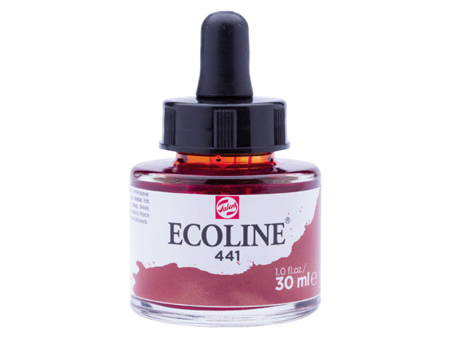 Ecoline akvarellfärg / färgtusch 30 ml - 441 Mahogany