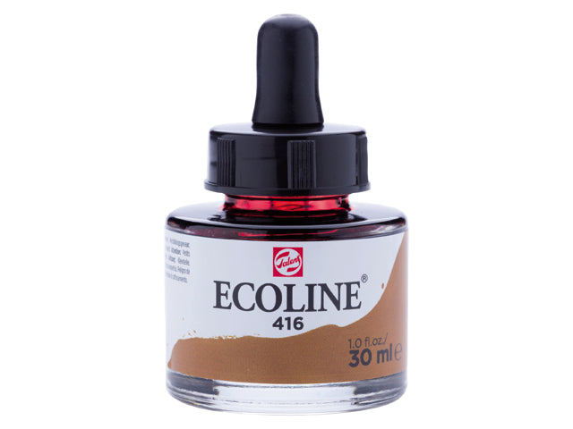 Ecoline akvarellfärg / färgtusch 30 ml - 416 Sepia