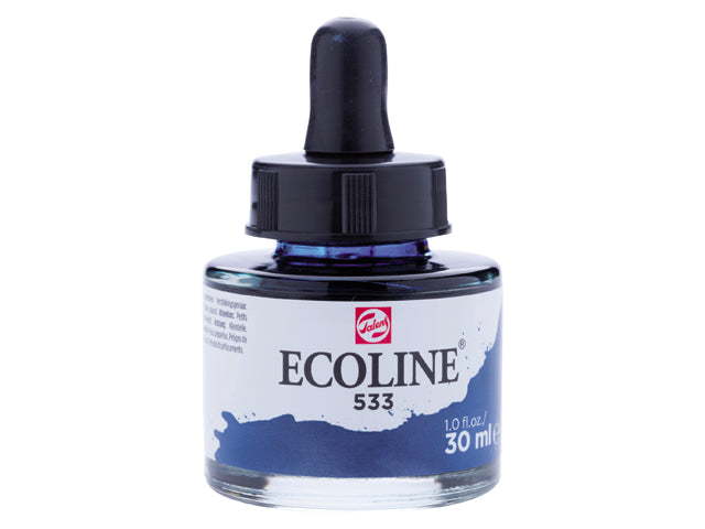 Ecoline akvarellfärg / färgtusch 30 ml - 533 Indigo