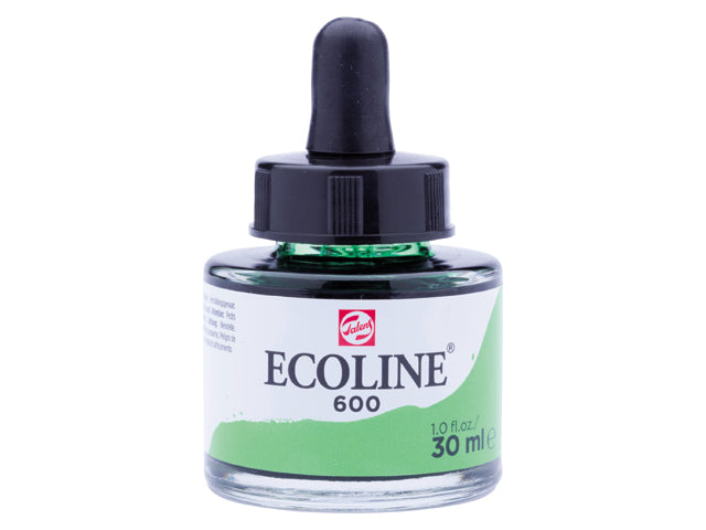 Ecoline akvarellfärg / färgtusch 30 ml - 600 Green